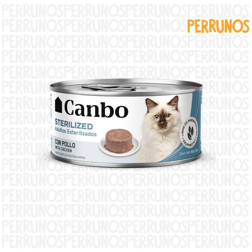 Canbo Pate Esterilizados Gatos Adultos 85gr