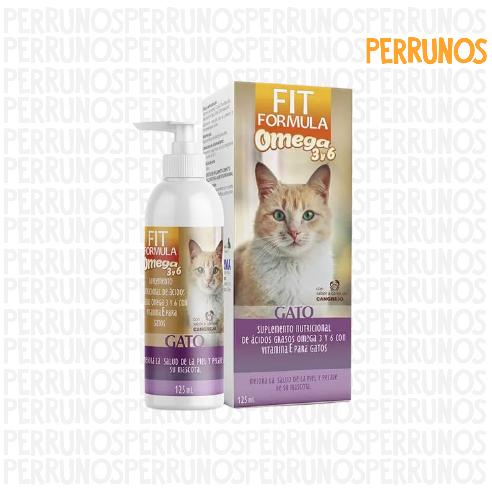 Fit Formula Omega 3 y 6 Gato 125ml