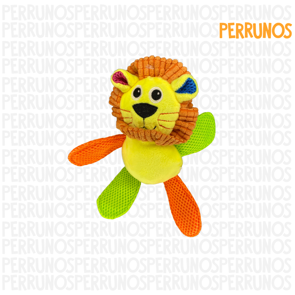 Peluche colorido para perros