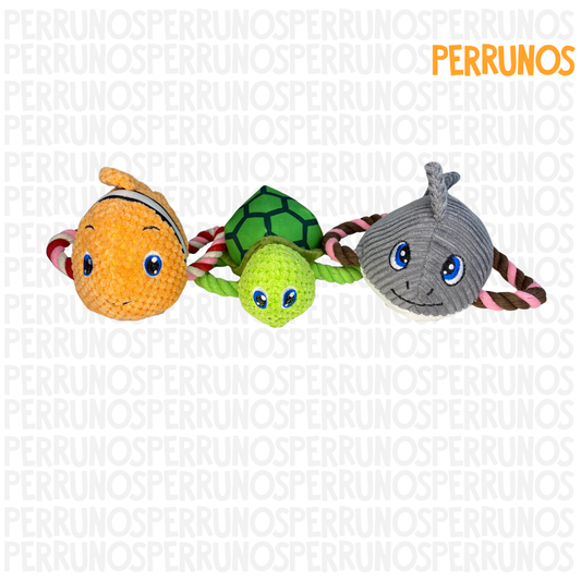 Peluches Marinos con Soga