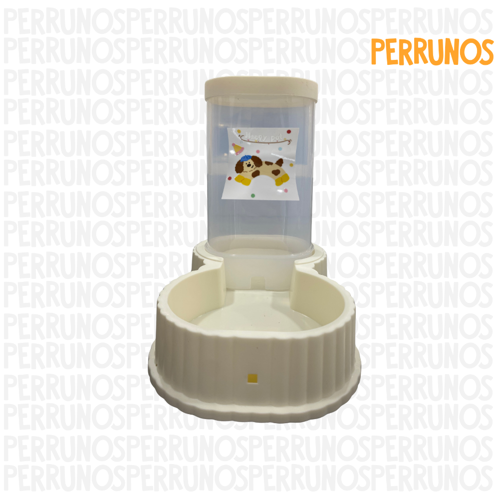 Bebedero para Perros Crema