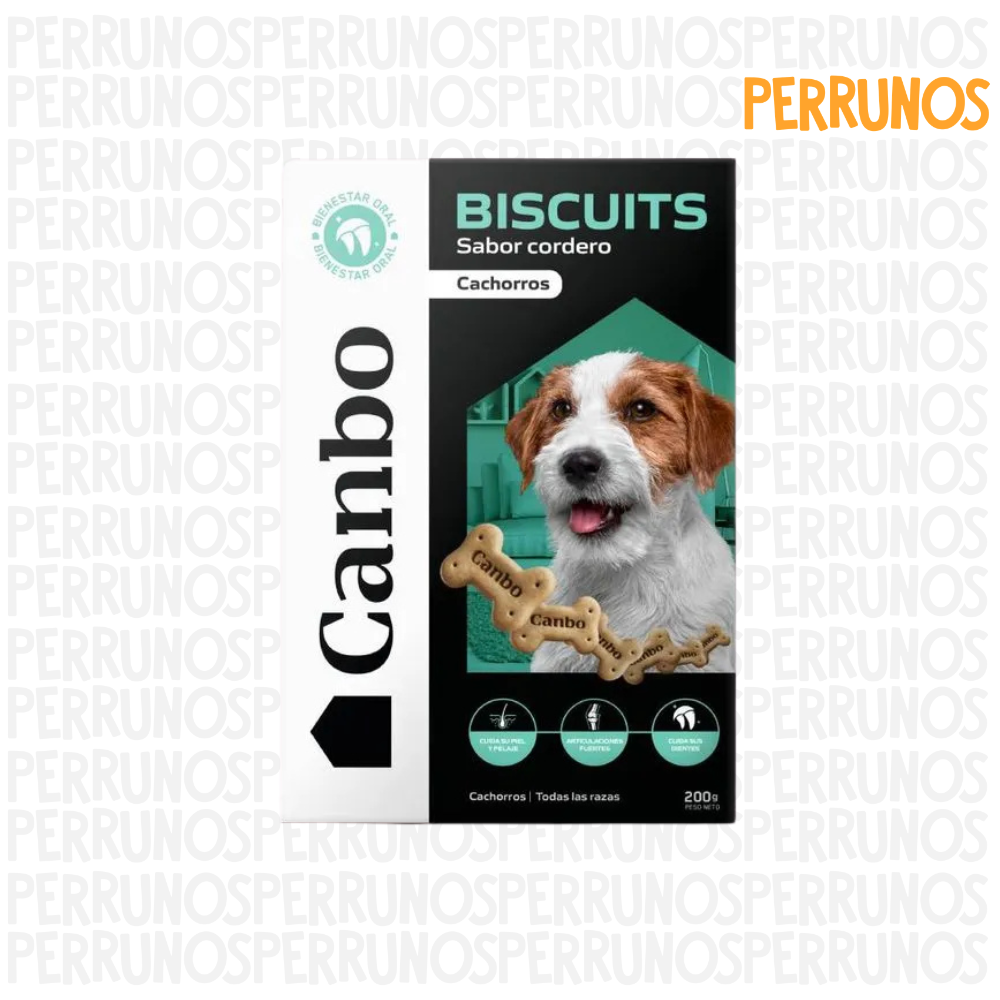 Canbo Biscuits Cachorros Sabor Cordero 200 gr