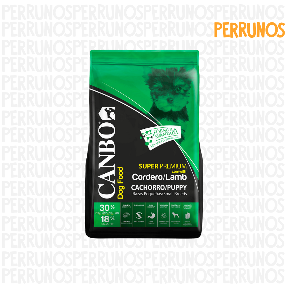 Canbo Cachorro con Cordero Razas Pequeñas