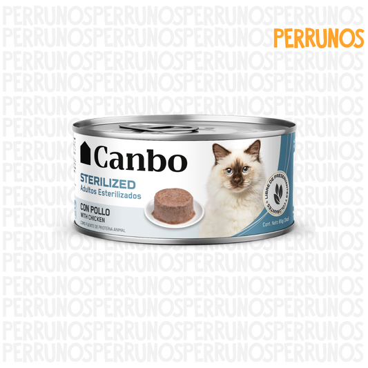 Canbo Pate Esterilizados Gatos Adultos 85gr