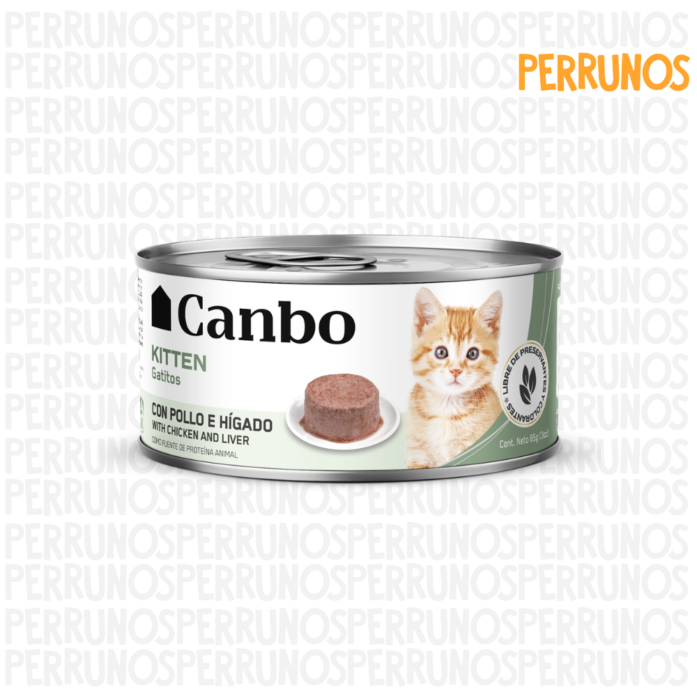 Canbo Pate Pollo e Hígado Gatitos 85gr