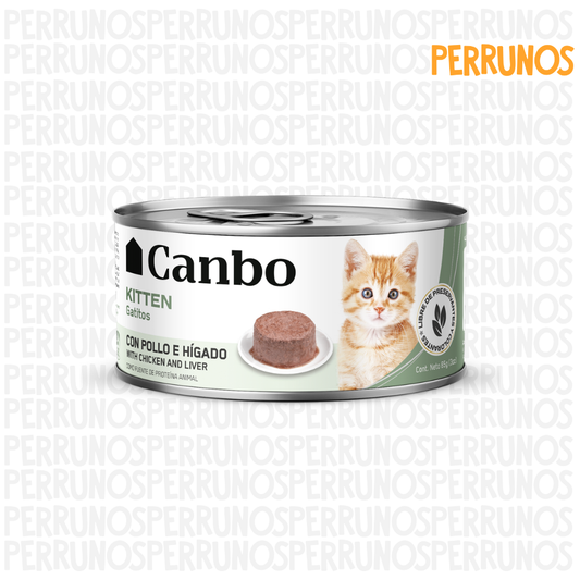 Canbo Pate Pollo e Hígado Gatitos 85gr