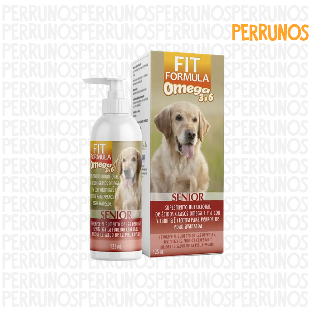 Fit Formula Omega 3 y 6 Perro Senior 125ml