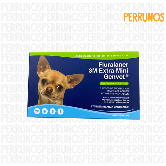 Genvet 3M Extra Mini (1.25 - 2.5 kg)