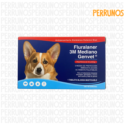 Genvet 3M Mediano (10 - 20 kg)