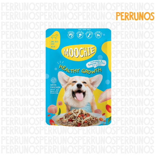 Moochie Beneficios para Cachorros Crecimiento Saludable 85gr