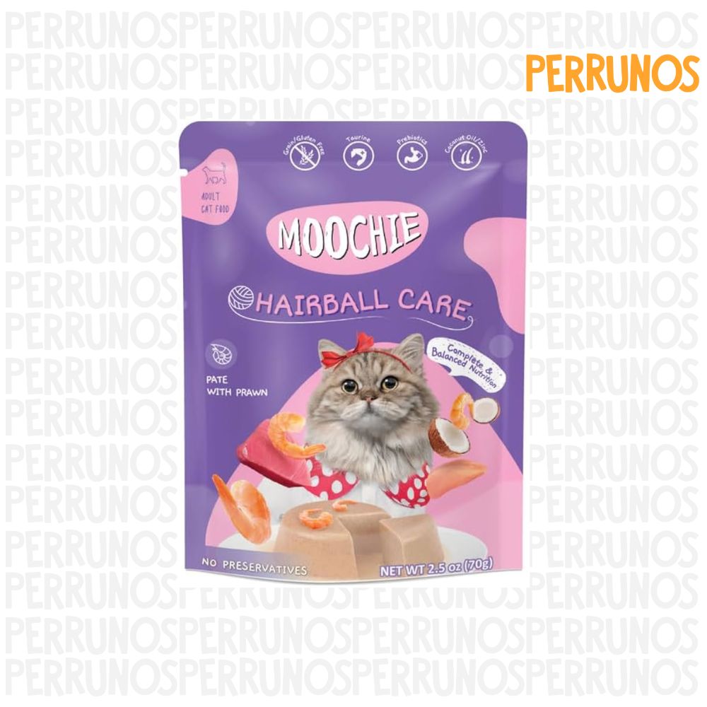 Moochie Pate Cuidado Bolas de Pelo 70gr