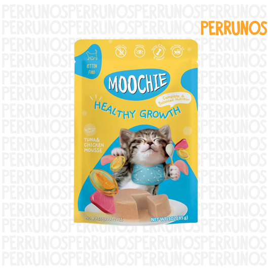 Moochie Mousse Gatitos Crecimiento Saludable 70gr