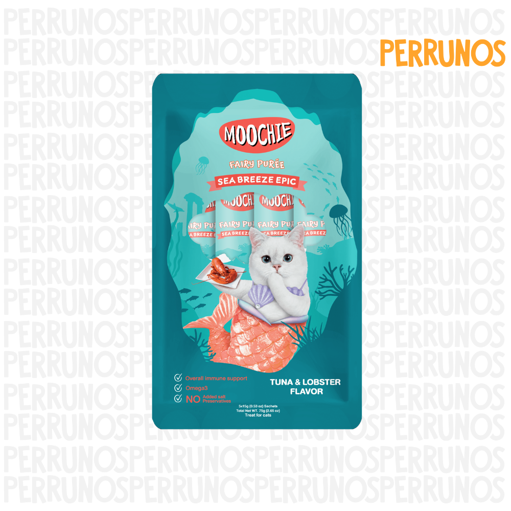 Moochie Sabor Atún y Langosta x 5 tubos