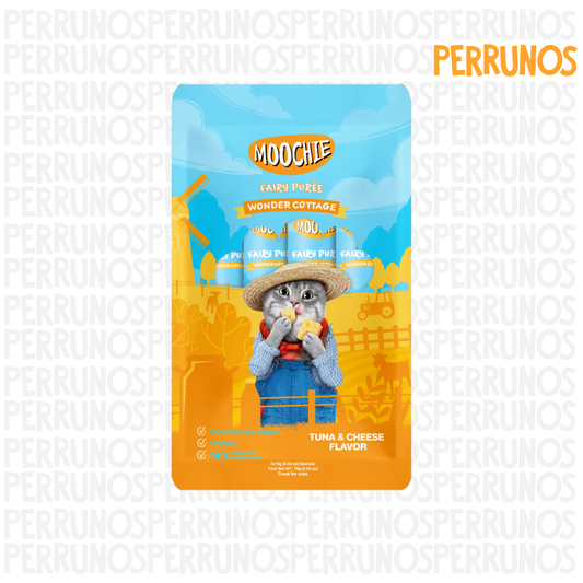 Moochie Sabor Atún y Queso x 5 tubos
