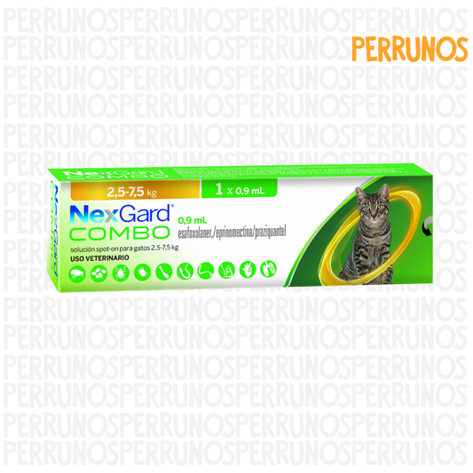 Nexgard Combo Pipeta para Gato 2.5 - 7 kg