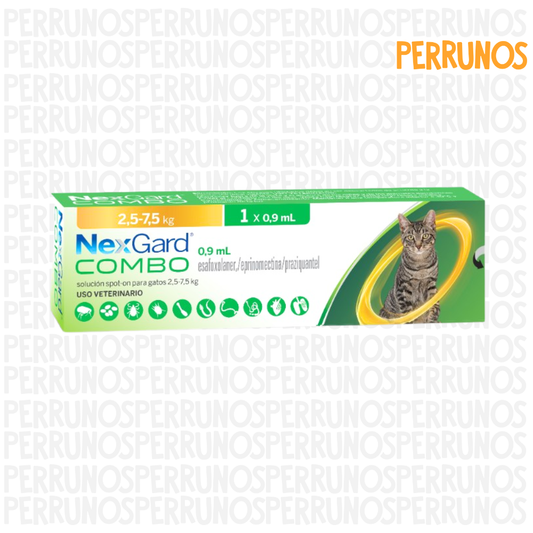 Nexgard Combo Pipeta para Gato 2.5 - 7 kg