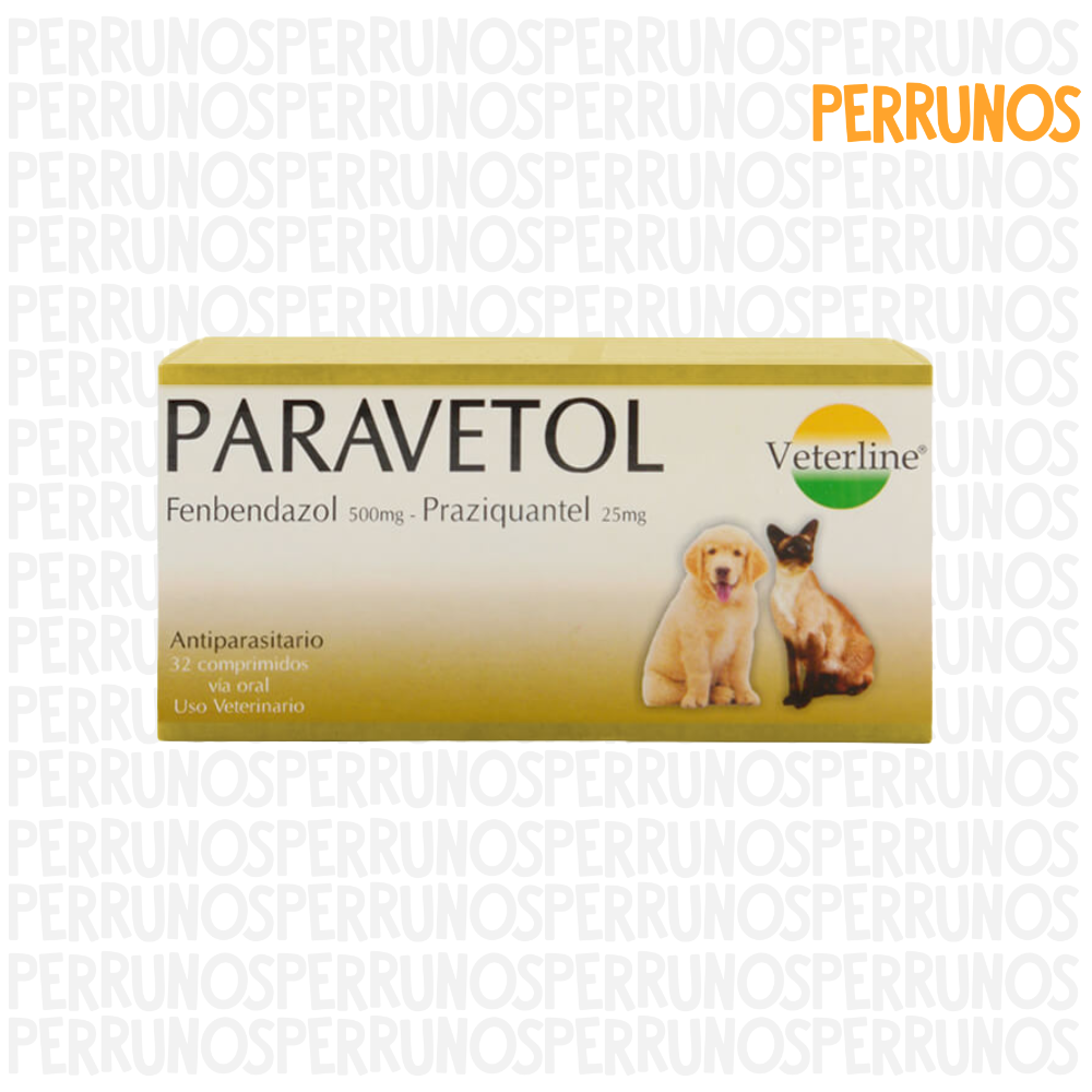 Antiparasitario Paravetol x 1 pastilla