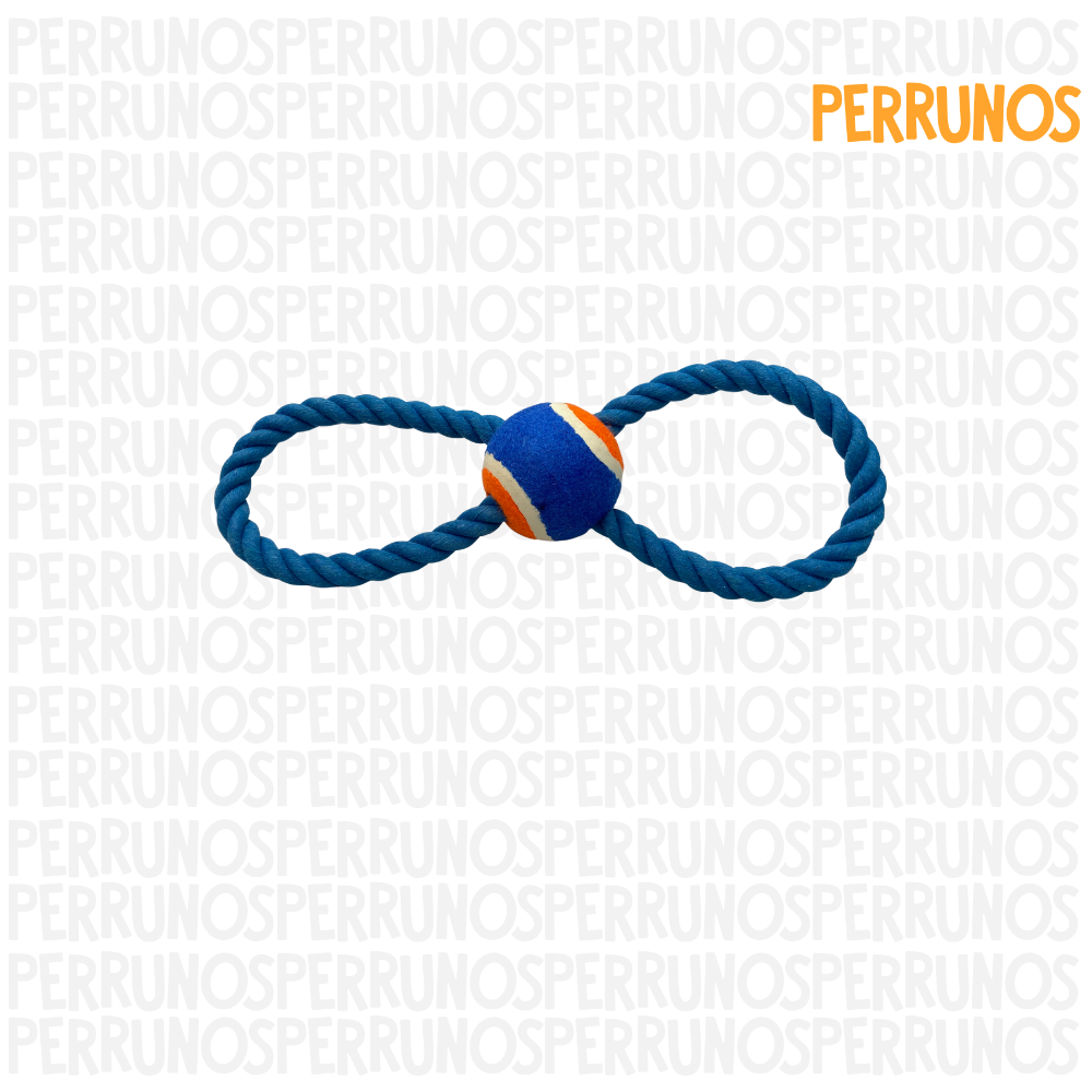 Cuerda con Pelota para Perros