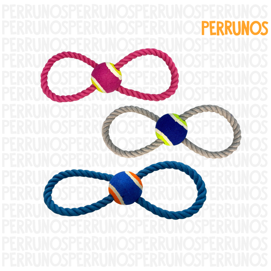 Cuerda con Pelota para Perros