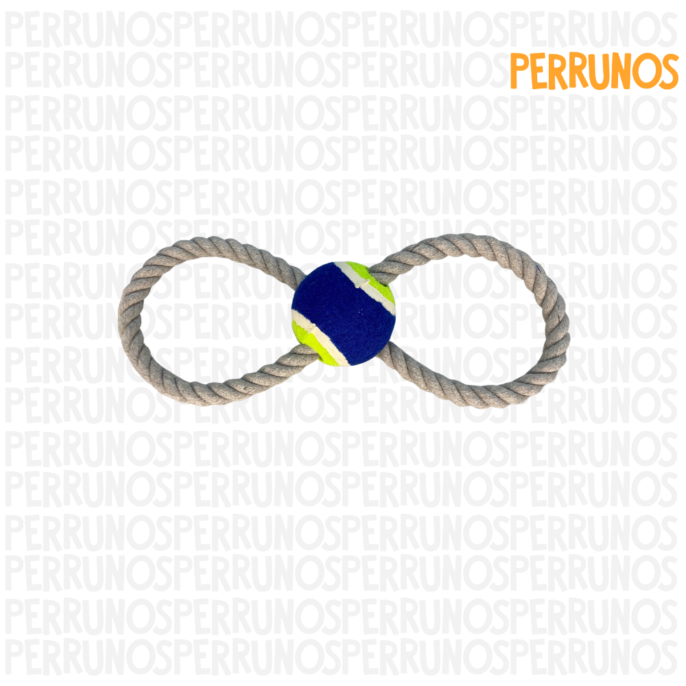 Cuerda con Pelota para Perros