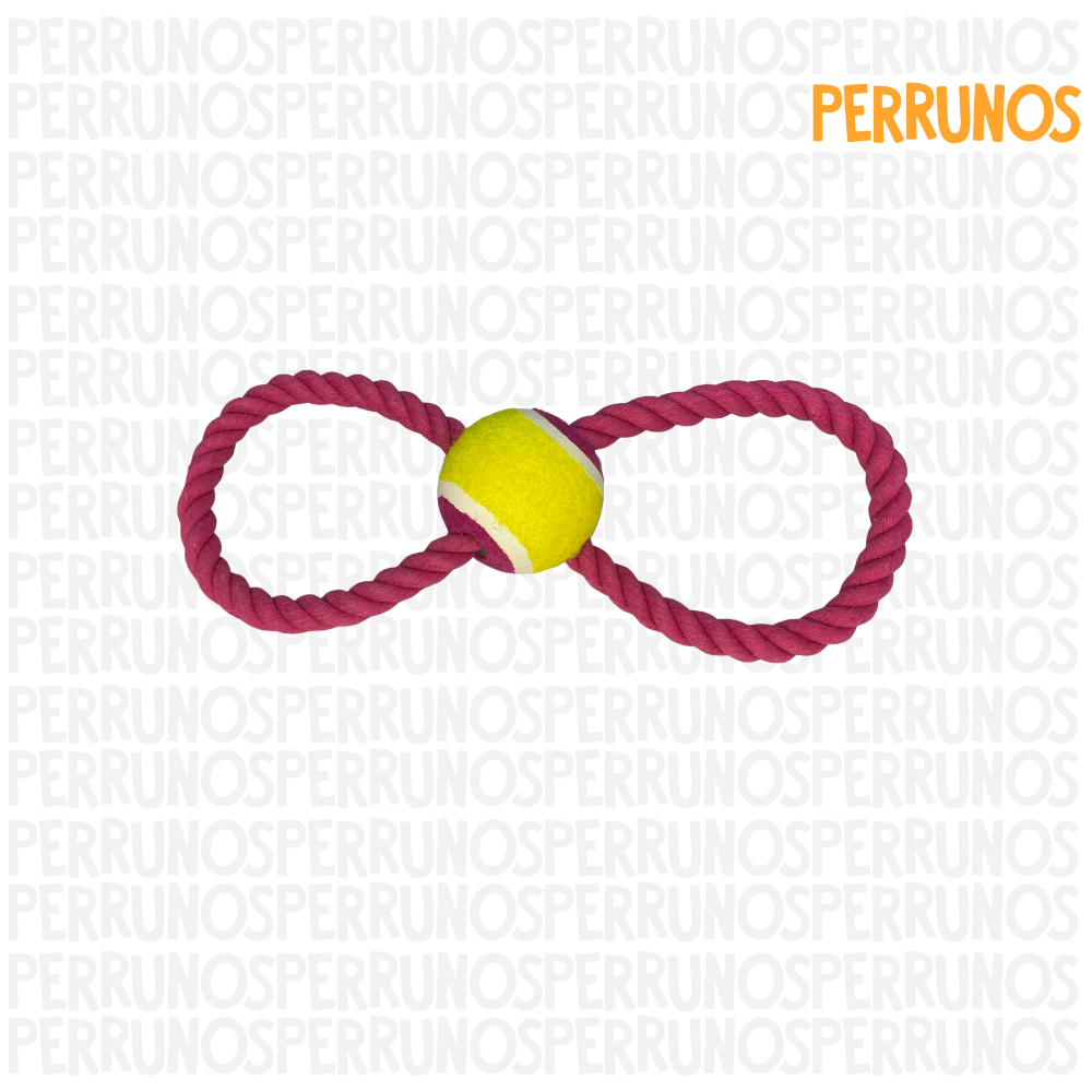 Cuerda con Pelota para Perros
