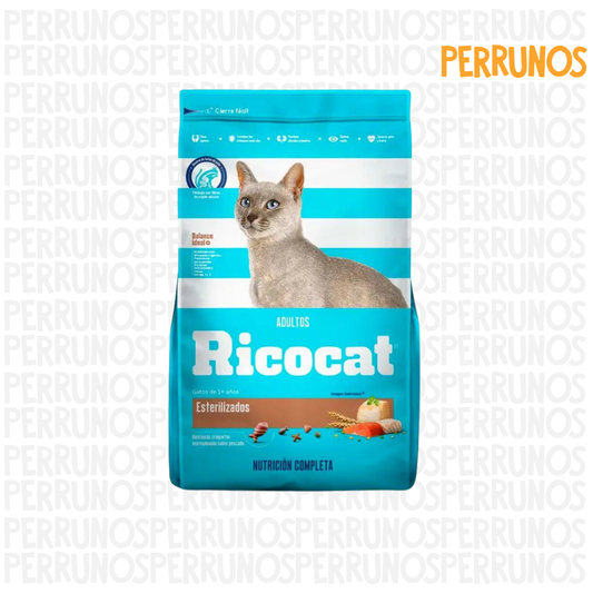 Ricocat Adultos Esterilizados para Gatos 3 KG
