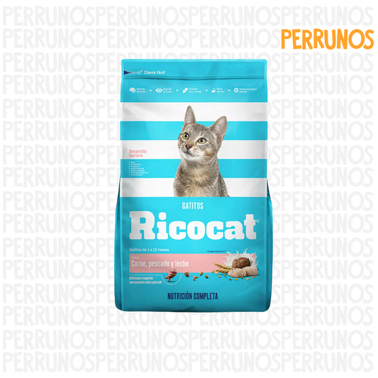 Ricocat Gatitos Carne, Pescado y Leche  1 KG