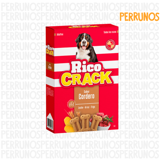Galletas Ricocrack Sabor Cordero Adulto 200 gr