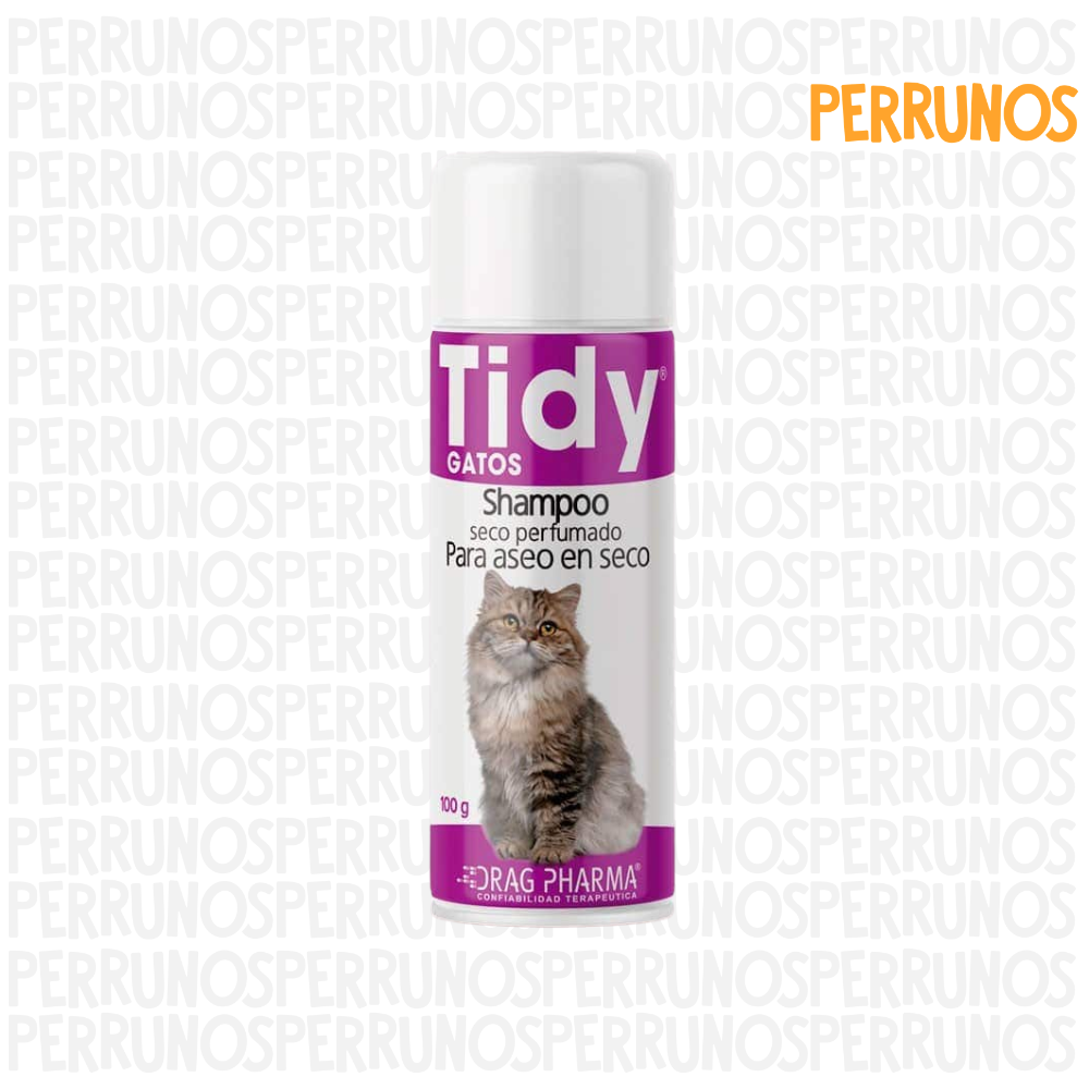 Tidy Shampoo Seco para Gatos 100gr