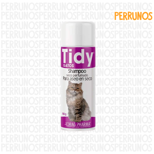 Tidy Shampoo Seco para Gatos 100gr