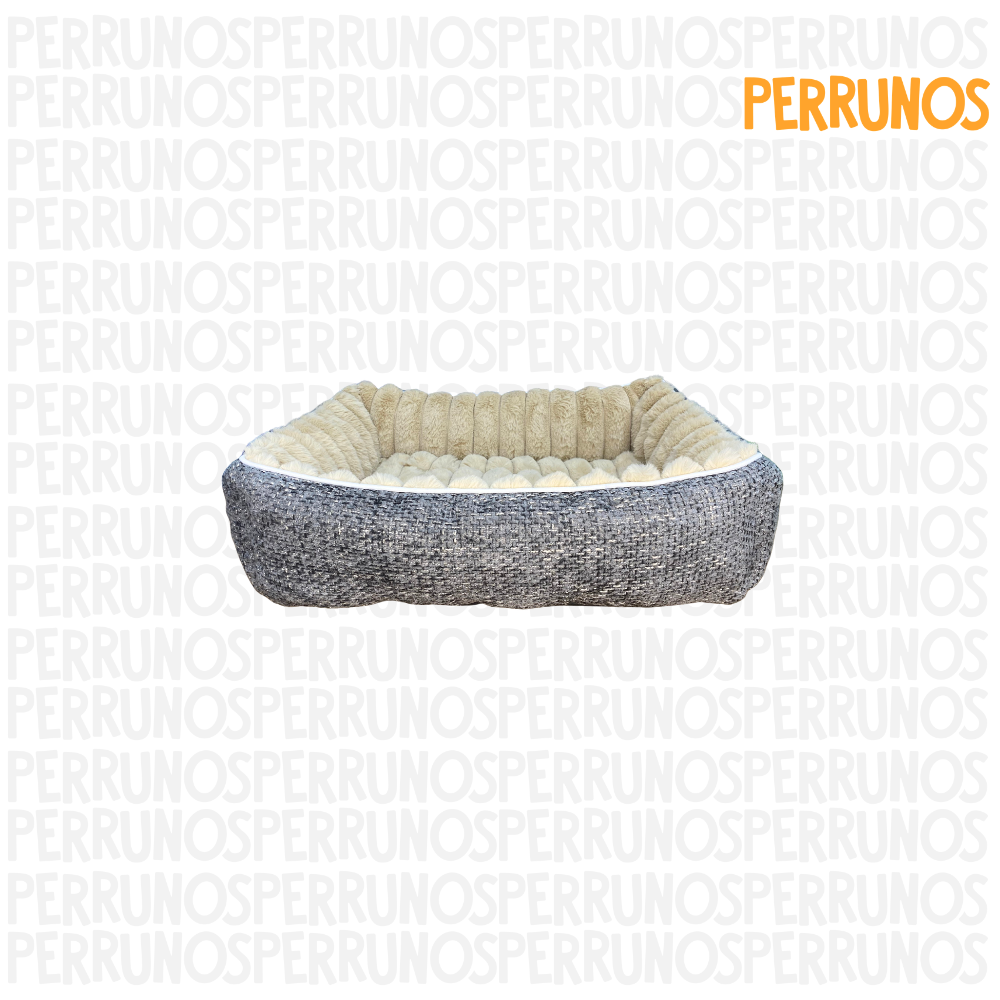 Cama Rectangular a Rayas